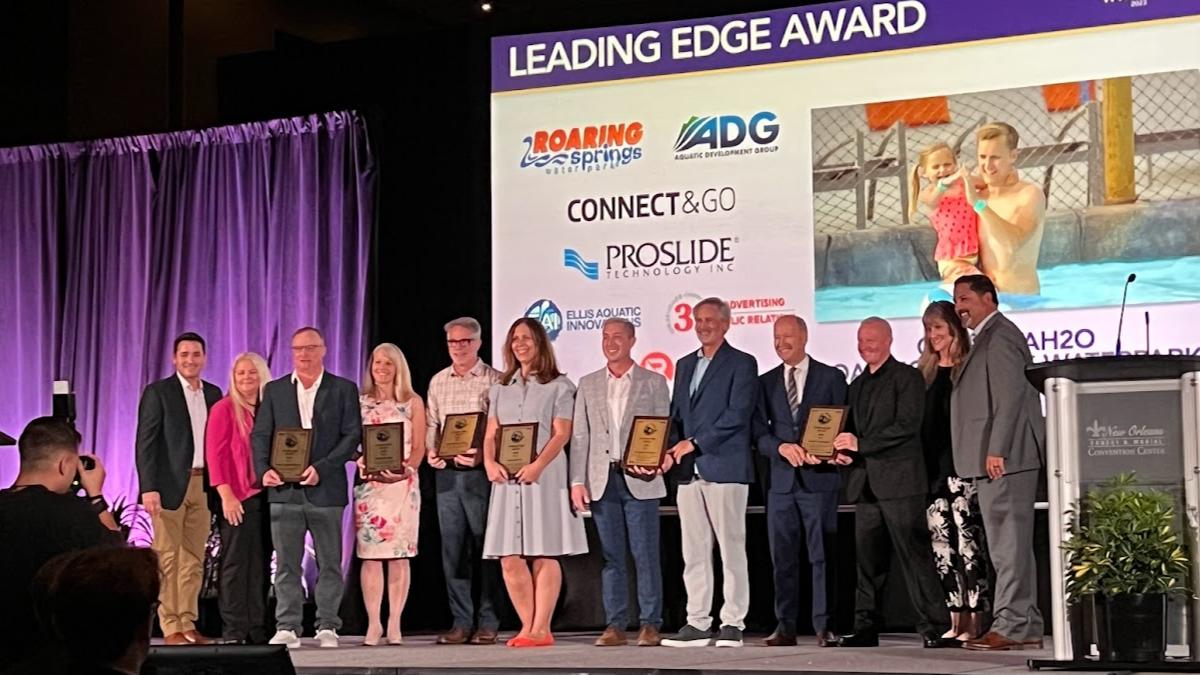 ADG Wins 2023 WWA Leading Edge Award For Roaring Springs!