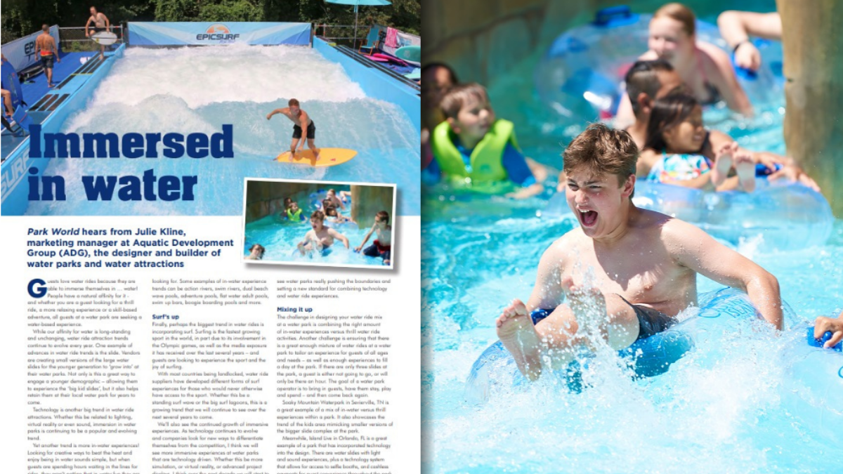 Immersed in Water: Evolving Trends in Waterpark Water Rides & Attractions