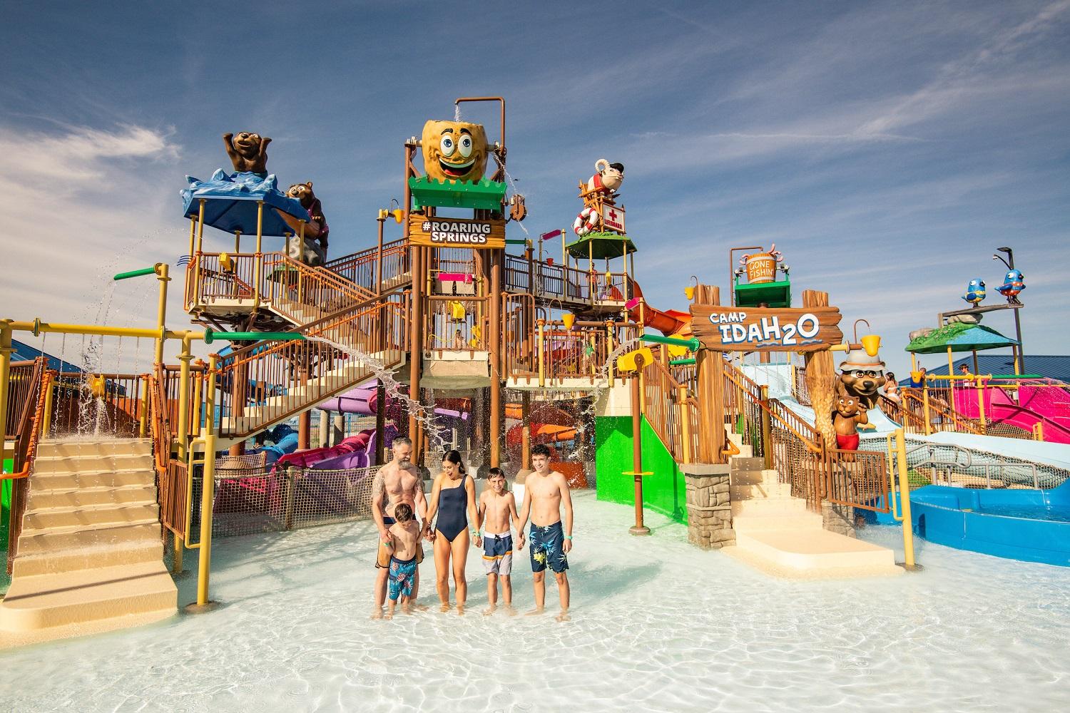 Roaring Springs Multi-level Play structure