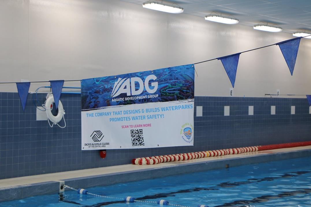 ADG Banner at WLSL Event