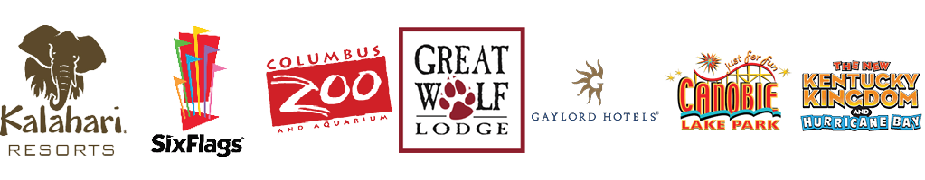 ADG Clients - Kalahari Resorts, Six Flags, Columbus Zoo, Great Wolf Lodge, Gaylord Resorts, Canobie Lake Park, Kentucky Kingdom
