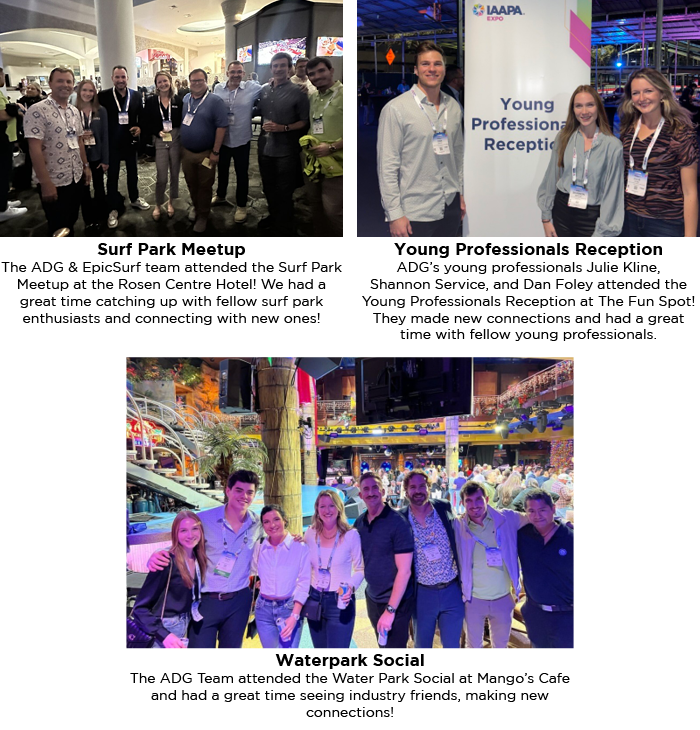 ADG Attends IAAPA Networking Events